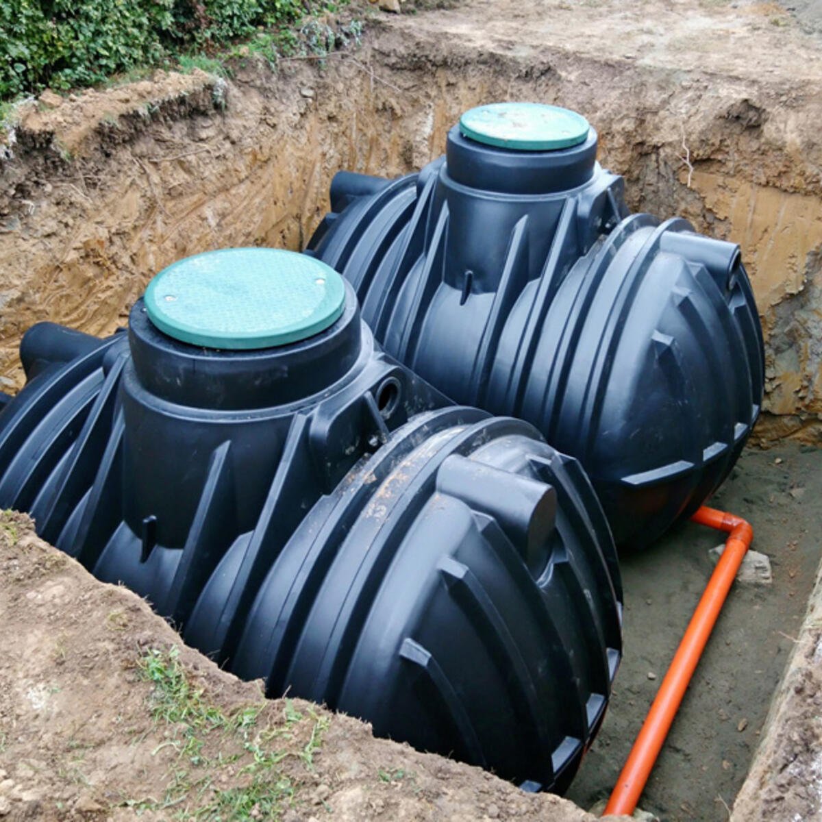 Zisternenbau